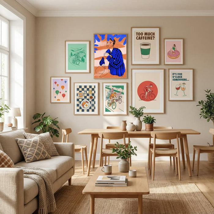 Pigmentplayno3 Poster – Poster und Kunstdruck