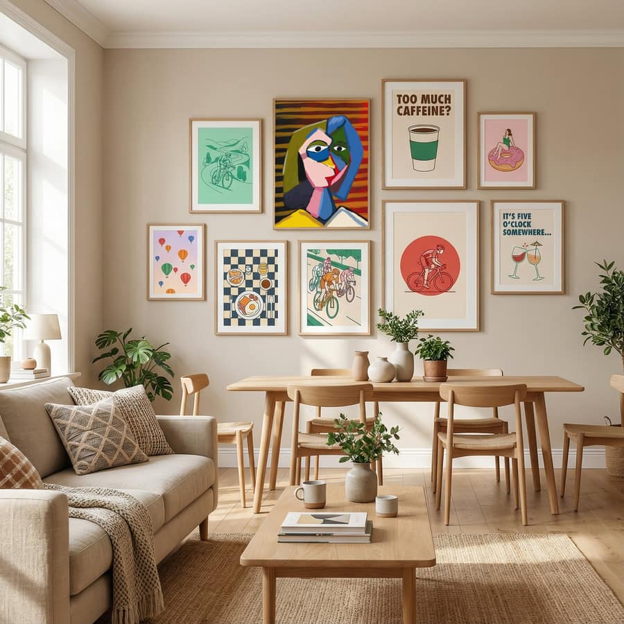 Poster Potrait inspired by picasso – poster e stampa artistica