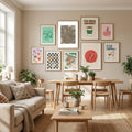 Retro Composition Poster – poster och konsttryck