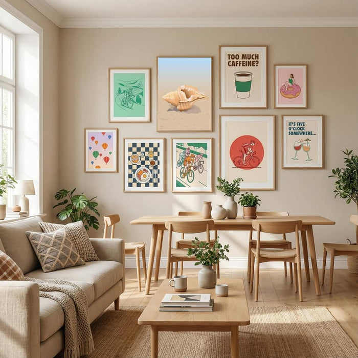 Seaside Shell Poster – poster och konsttryck
