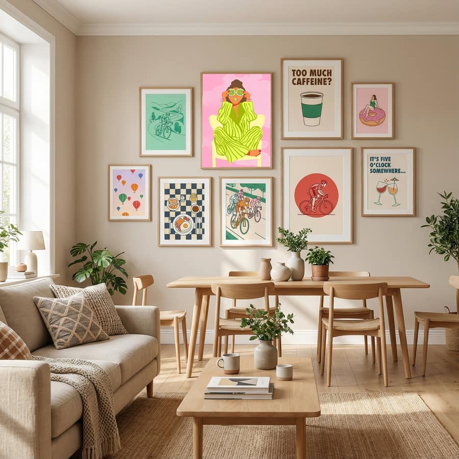 See the World Through a Lime Poster – plakat og kunsttryk