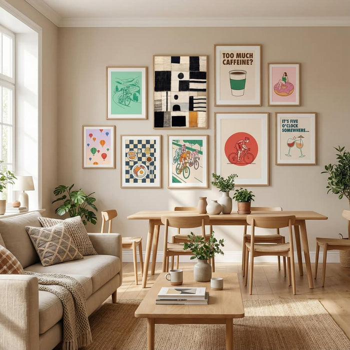Sewn Fabric Poster – plakat og kunsttryk