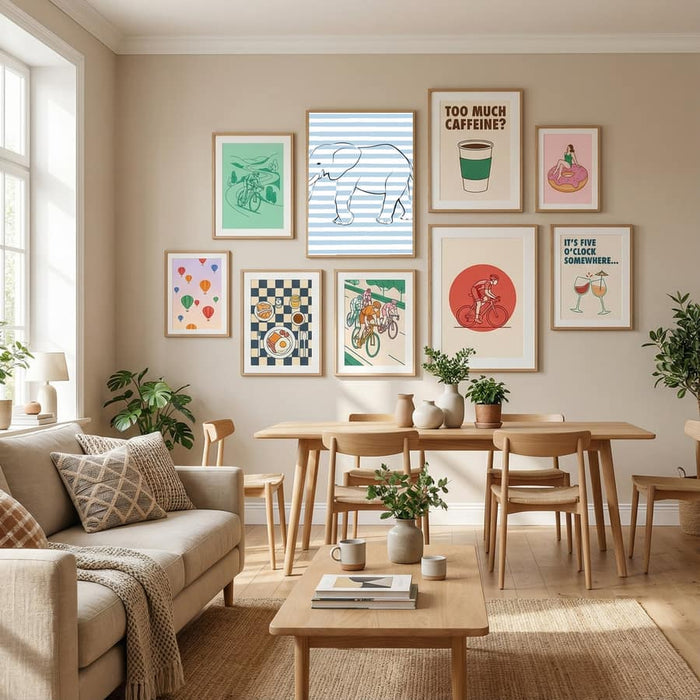 Poster Stripe Elephant – poster e stampa artistica