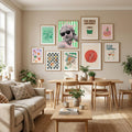 Striped Venus Poster – plakat og kunsttryk