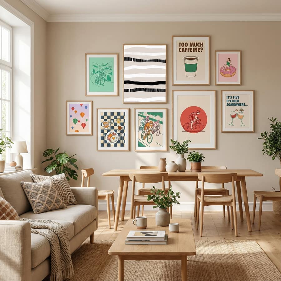 Poster Stripes and Harmony – poster e stampa artistica