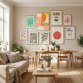 Summer Circles22 3 V Poster by Ana Rut Bre in Define Your Sanctuary gallery wall