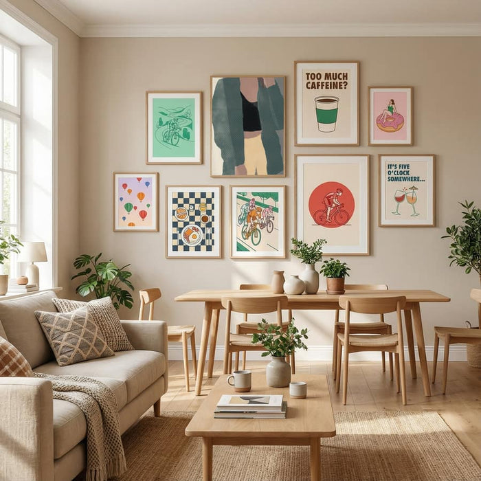 Póster Sunlit Alley – póster e impresión artística