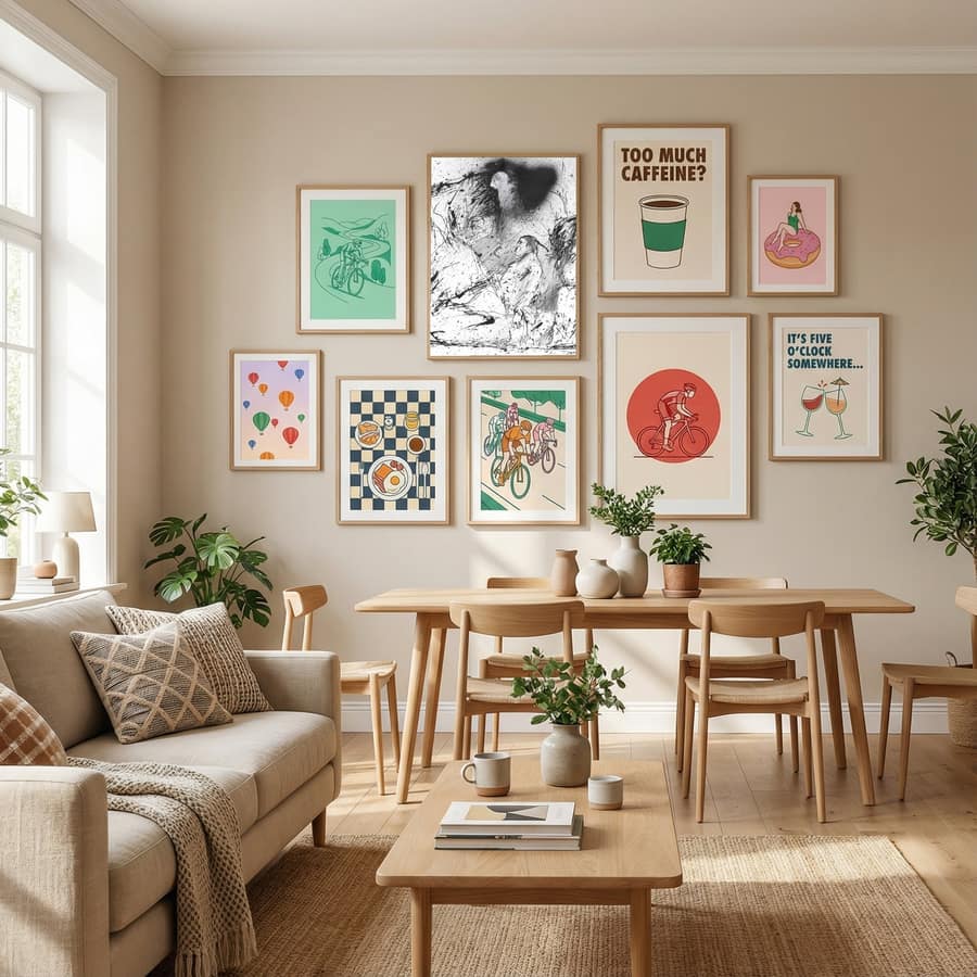Surrealist Drawing Poster – poster and art print