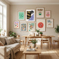 The Three Shapes Poster by Little Dean in Define Your Sanctuary gallery wall
