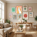 The Tulip Girl (Peach) -juliste – juliste ja taidepainatus