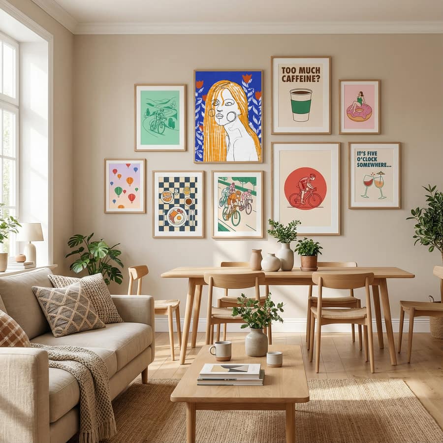 Póster The Tulip Girl – póster e impresión artística