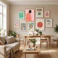 The Woman With the Orange Stripes Poster – poster and art print