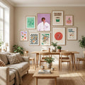 The Woman With the Pink Glove Poster – poster and art print
