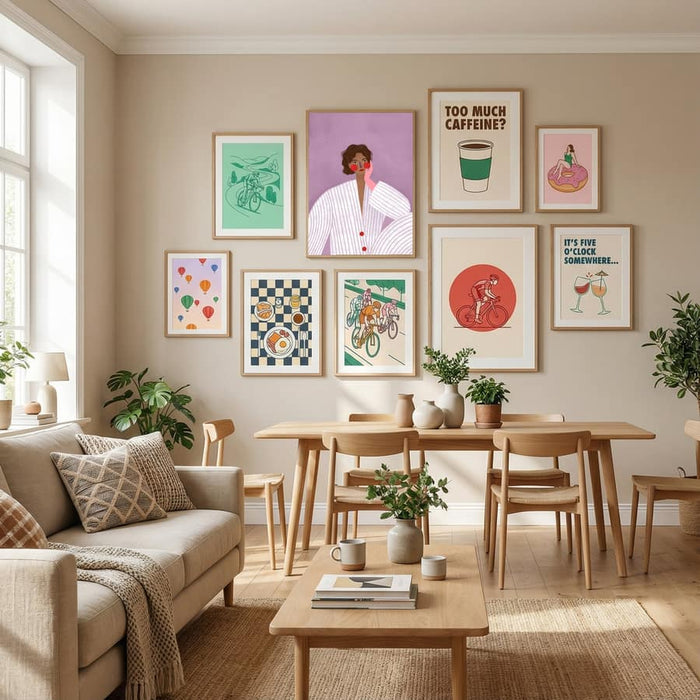 The Woman With the Pink Glove Poster – poster and art print