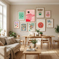The Woman With the Red Stripes Poster – poster and art print