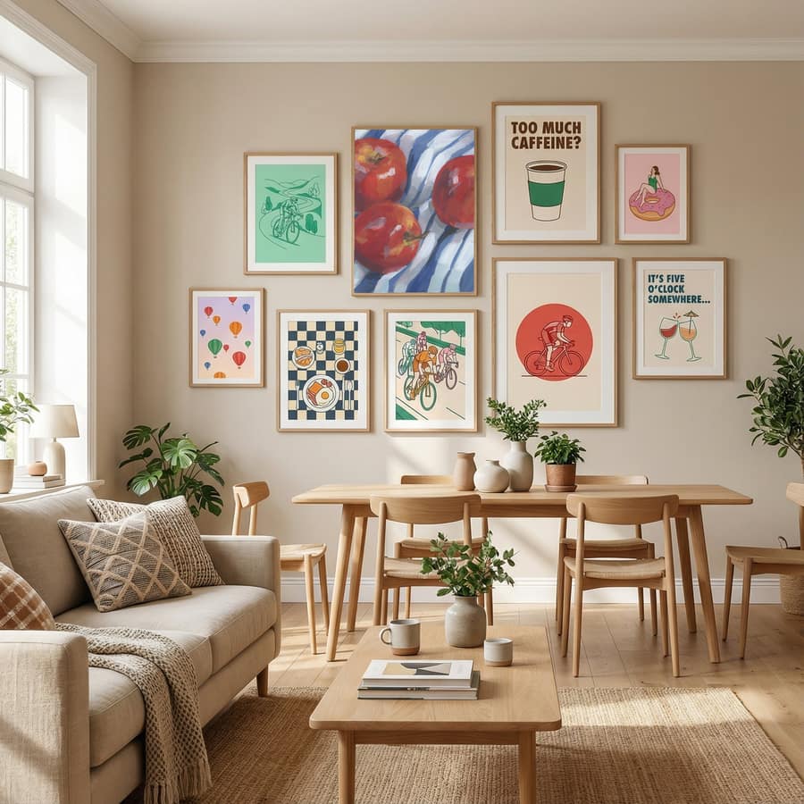 Three Red Apples Poster – Poster und Kunstdruck
