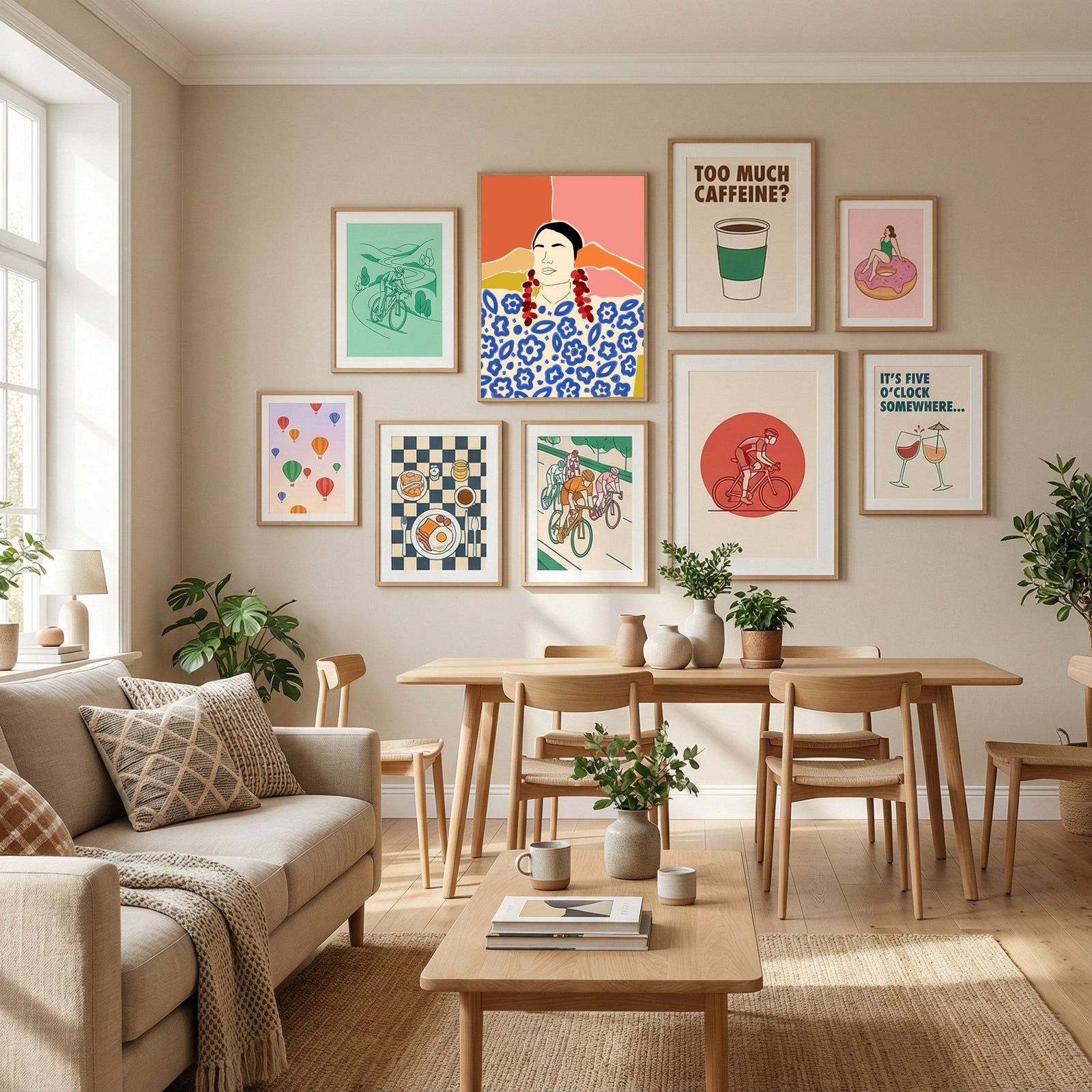 Trends Poster by Uma Gokhale in Define Your Sanctuary gallery wall
