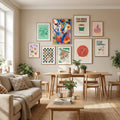 Wild Petals Rhapsody Poster by Uma Gokhale in Define Your Sanctuary gallery wall