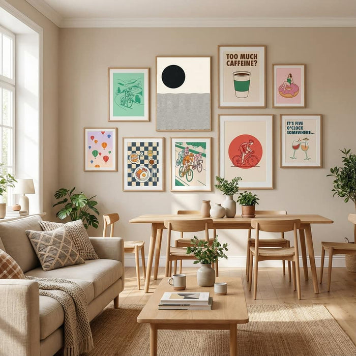 Affiche Woodblock Ocean – affiche et impression d’art