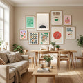 Poster Woodblock The sun Illustration – poster e stampa artistica