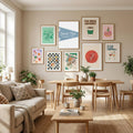 Yacht Club Blue Pennant Poster – plakat og kunsttryk