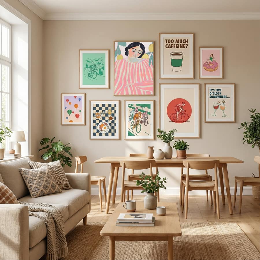 Zenandzest(versionpastelpink) Poster – poster och konsttryck