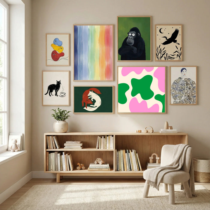 13 Poster by Angela Minca in Modern Curation gallery wall