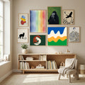 7 Poster by Angela Minca in Modern Curation gallery wall