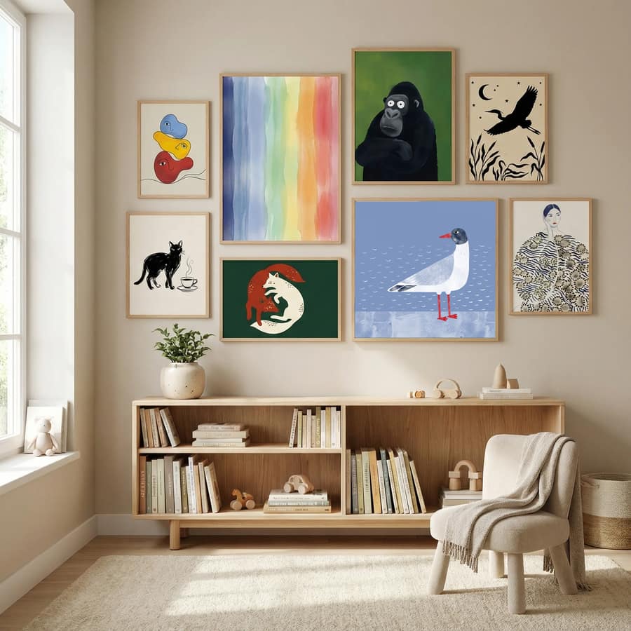 Black Headed Gull Poster – plakat og kunsttryk