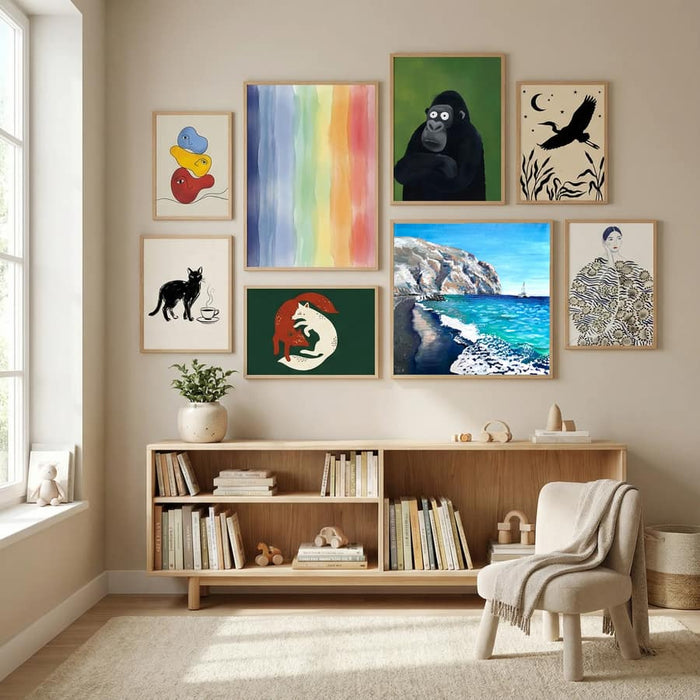 Poster Black Sand Beach – poster e stampa artistica