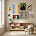 Boho Lines Poster by Gemma Bardot in Modern Curation gallery wall