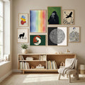 Convergence Poster by CATS AND DOTZ in Modern Curation gallery wall
