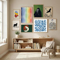 Coral square Poster – poster and art print