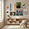 Dip Cone Big Poster by Steve Spencer in Modern Curation gallery wall