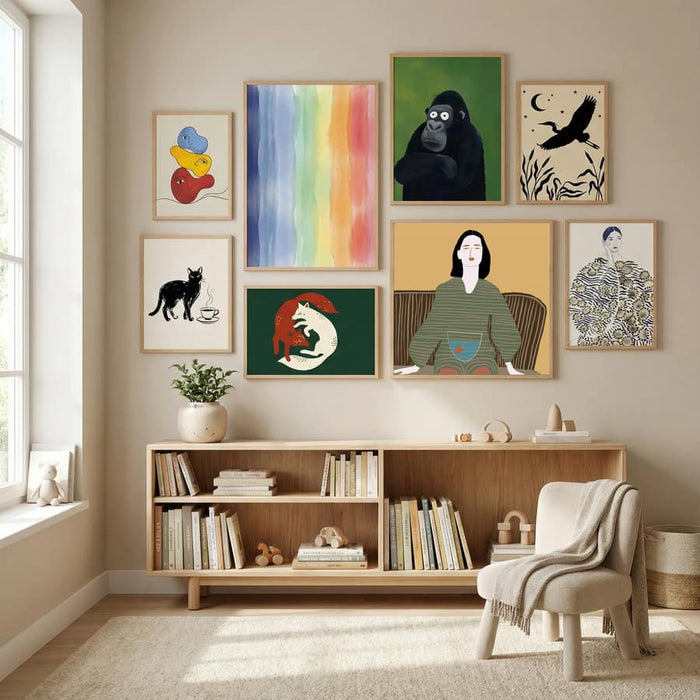 Fish lady Poster – poster och konsttryck