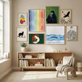 Misty Morning Poster – Poster und Kunstdruck