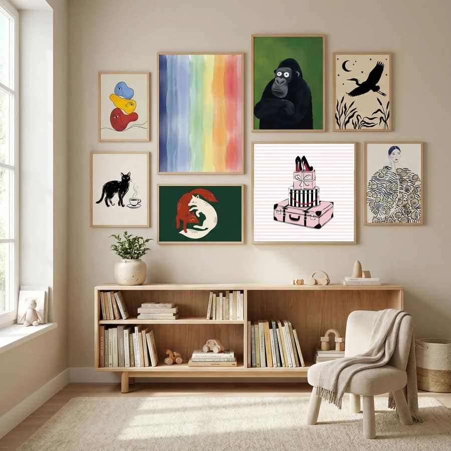 Póster Stylish Travels – póster e impresión artística