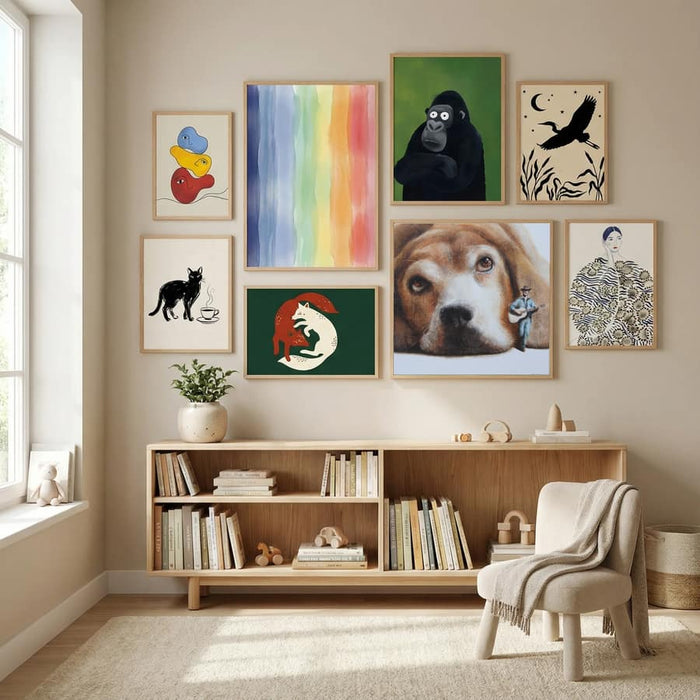 Vagabond Poster by Rudolf Kosow in Modern Curation gallery wall