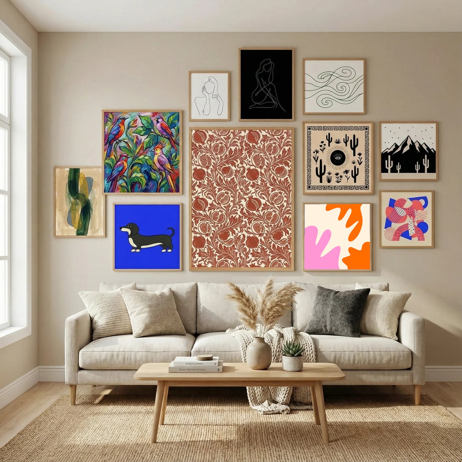 5 Poster by Angela Minca in Nordic Simplicity gallery wall