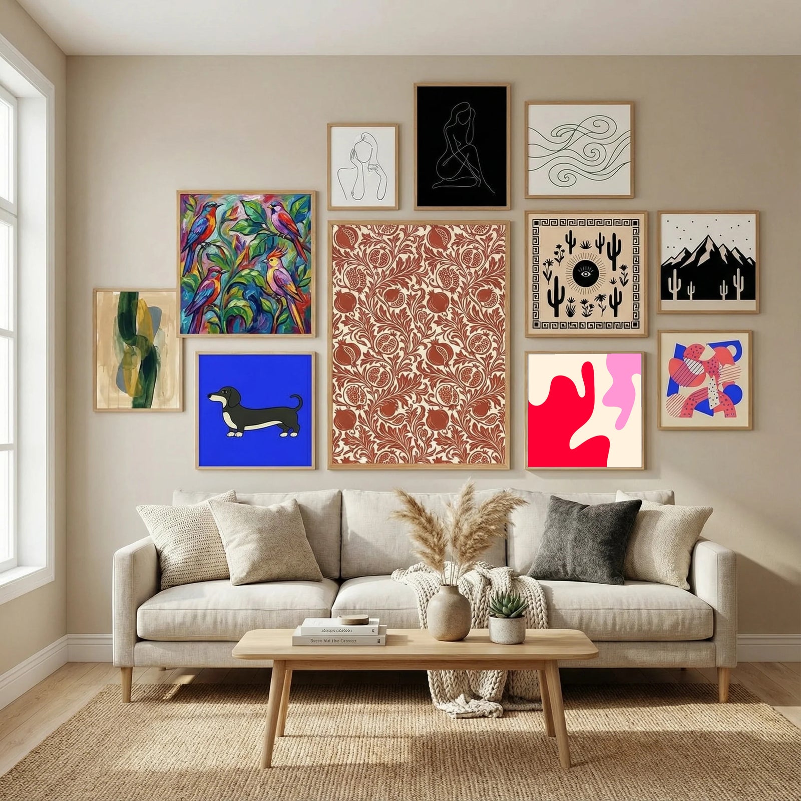 6 Poster by Angela Minca in Nordic Simplicity gallery wall