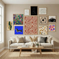 Pattern3 Mid Earth 1 Kopie Poster by Ana Rut Bre in Nordic Simplicity gallery wall