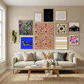 Poster Simple Yellow Lines Pattern – poster e stampa artistica