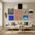 Trails West Lounge Poster by Bethany Young in Nordic Simplicity gallery wall