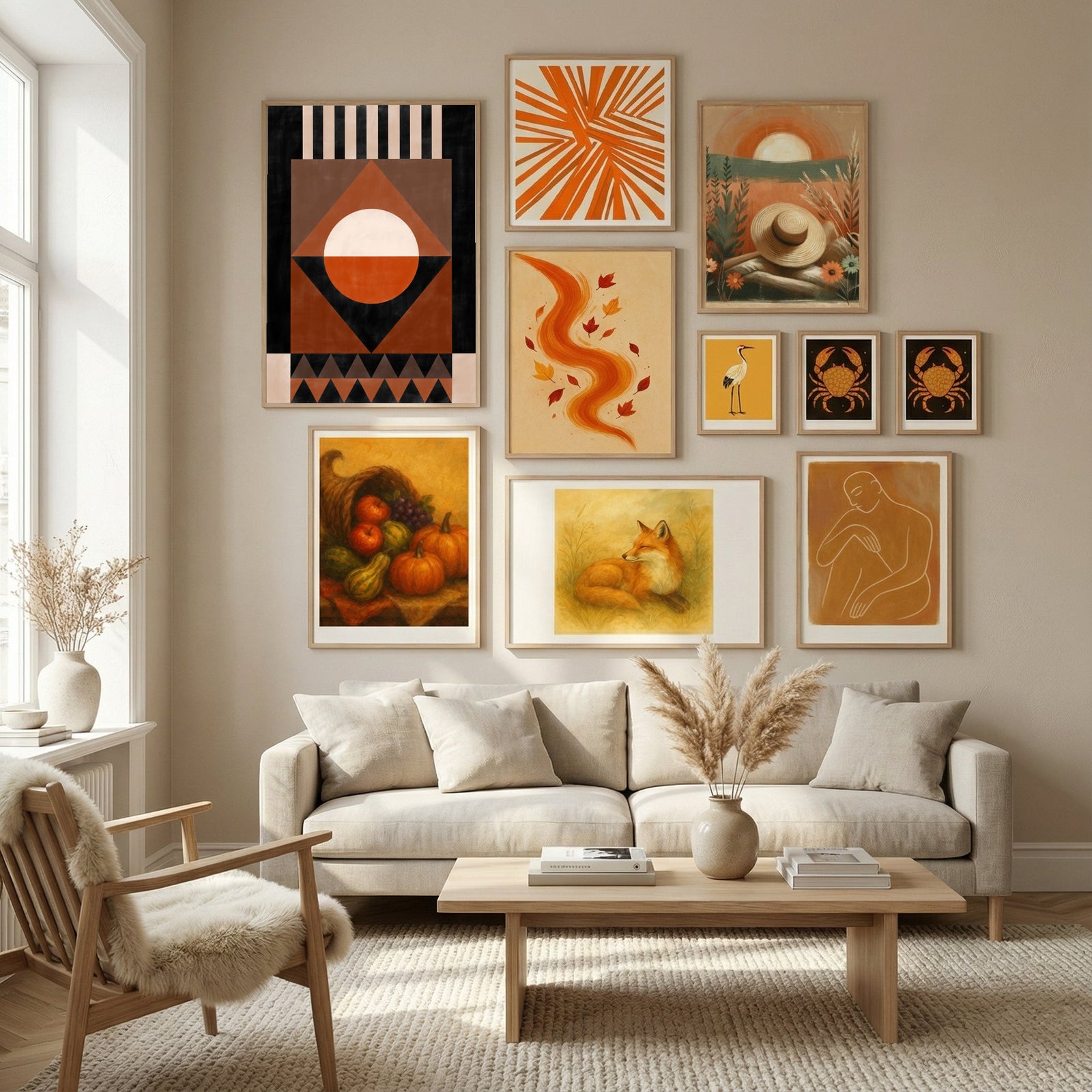 3x4 27 Poster by Elena Ristova in Nordic Tranquility gallery wall