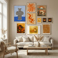 3x4 Aspectratio Indigo36 Poster – poster and art print