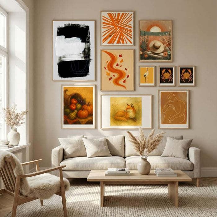 Abstract Brush Strokes 130 Poster – poster och konsttryck