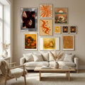 Abstract Brush Strokes 150 Poster – poster and art print
