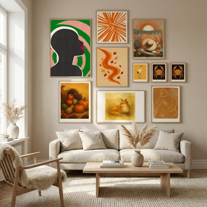 Anonymous Portrait In Green Spiral Poster – poster and art print