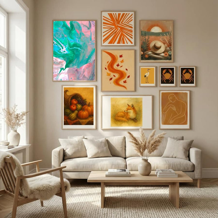Another World Poster by Uma Gokhale in Nordic Tranquility gallery wall