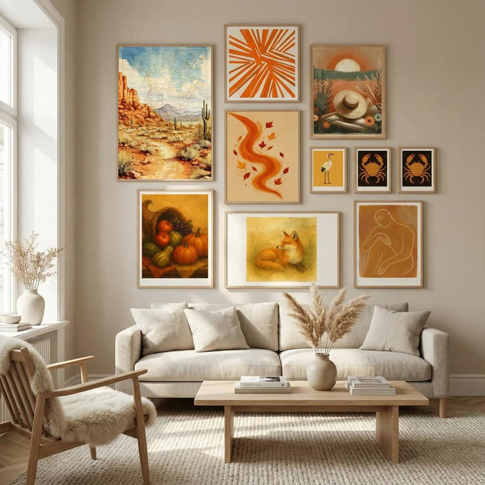 Arizona Desert Poster by Thomas Chedeville in Nordic Tranquility gallery wall